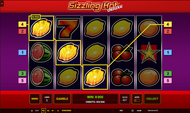 Sizzling Hot Deluxe Szolg&aacute;ltat&oacute;